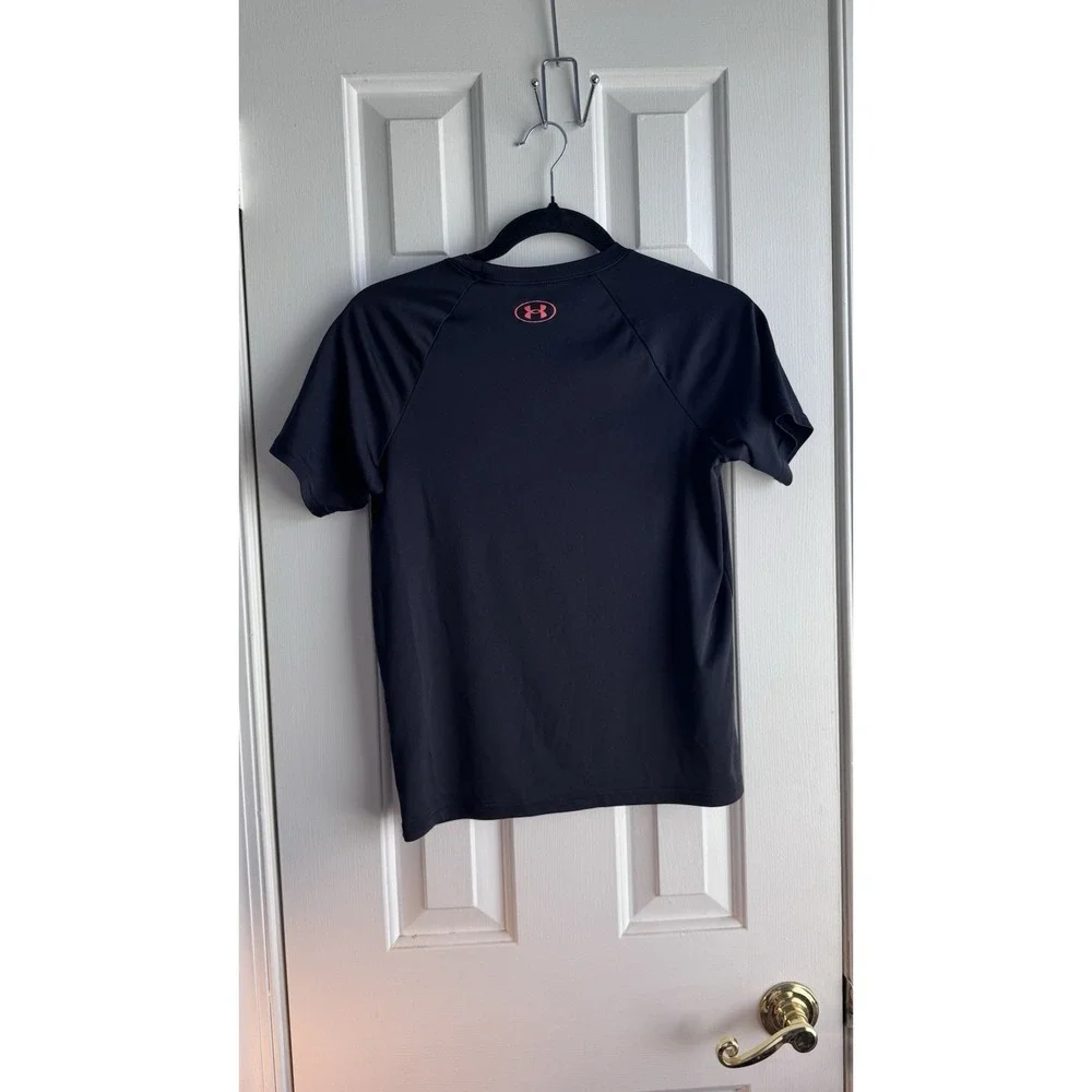 Under Armour Black Dri Fit T-Shirt Boys Size Youth Medium